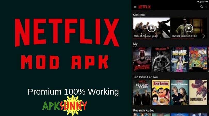 Netflix MOD Apk v8.89.0 Crack & Serial Key Download For Pc