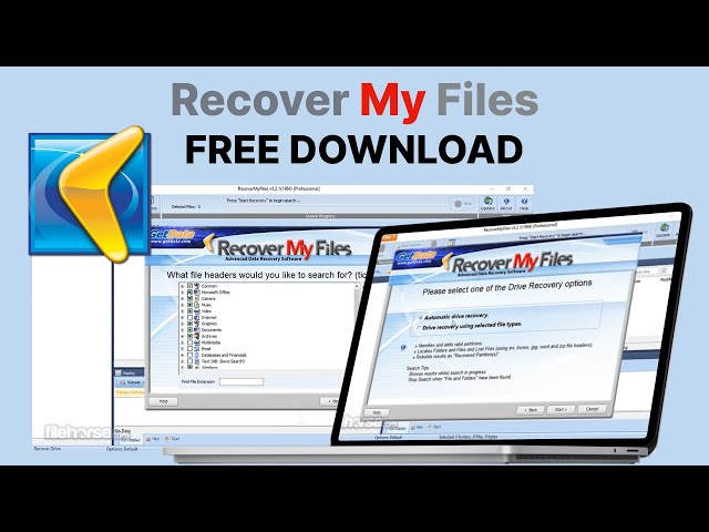 Recover My Files 6.4.2.2592 Crack Full Version Download 2023