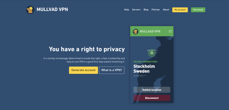 Mullvad VPN latest